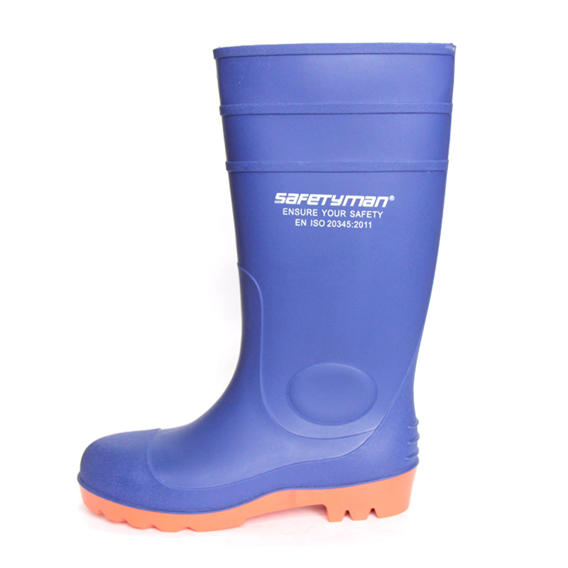 SS032 강철 발가락 산성 및 알칼리 방지 안전 작업 부츠 SS032 강철 발가락 산성 및 알칼리 방지 안전 작업 부츠